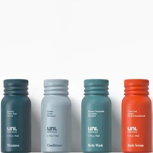 UNI The Travel Kit – Complete Bodycare set.sized for get-a-ways.